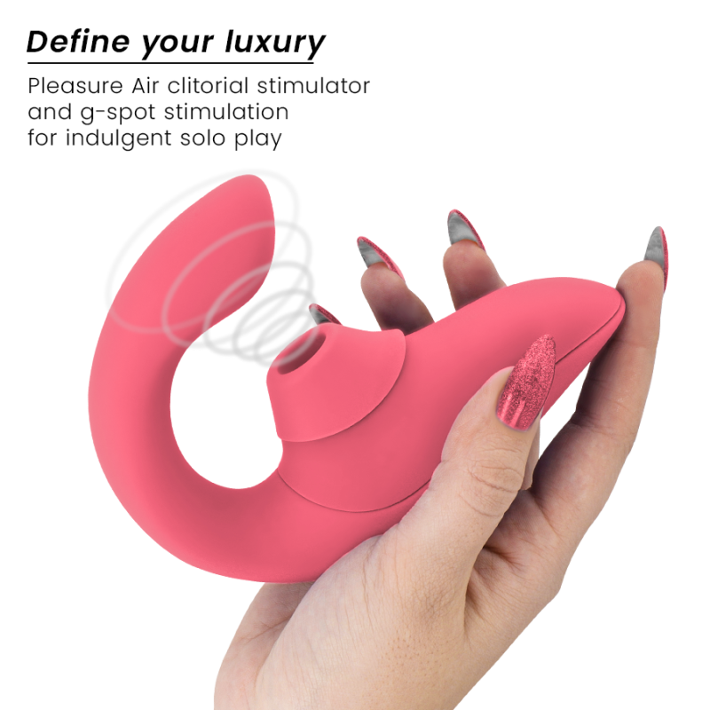WOMANIZER BLEND ESTIMULADOR VIBRADOR RABBIT ROSA