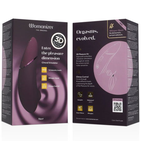 WOMANIZER NEXT ESTIMULADOR DE CLITORIS MORADO