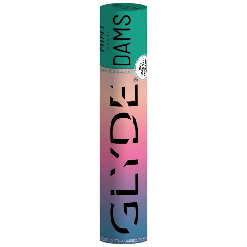 SHEER GLYDE DAMS LAMINAS LATEX SEXO ORAL MENTA