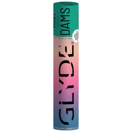 SHEER GLYDE DAMS LAMINAS LATEX SEXO ORAL MENTA