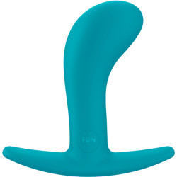 FUN FACTORY BOOTIE PLUG ANAL TALLA M AGUAMARINA 2