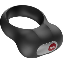 FUN FACTORY STEADY ANILLO VIBRADOR PENE NEGRO 2