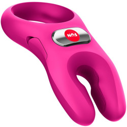 FUN FACTORY NOS PRO ANILLO VIBRADOR PENE MAGENTA 2