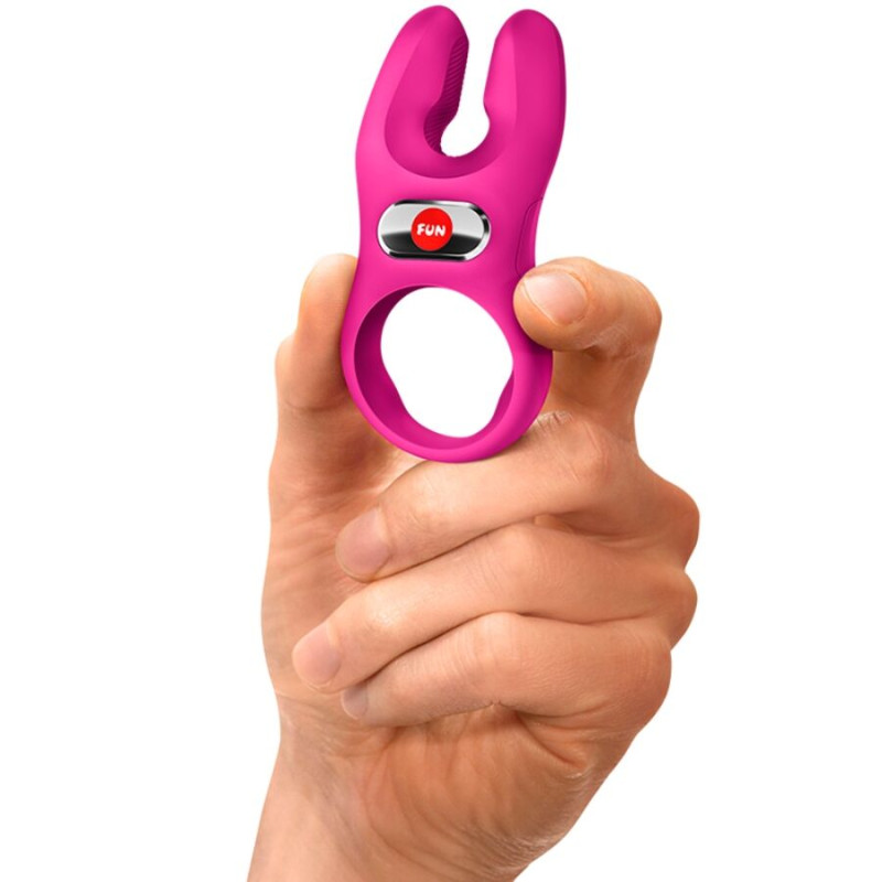 FUN FACTORY NOS PRO ANILLO VIBRADOR PENE MAGENTA