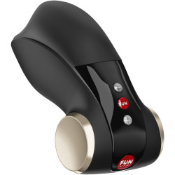 FUN FACTORY COBRA LIBRE II MASTURBADOR VIBRADOR NEGRO 2