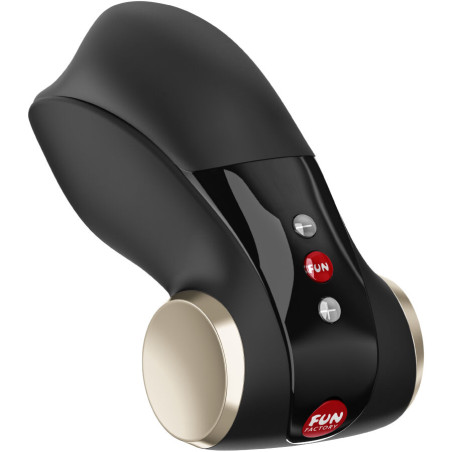 FUN FACTORY COBRA LIBRE II MASTURBADOR VIBRADOR NEGRO