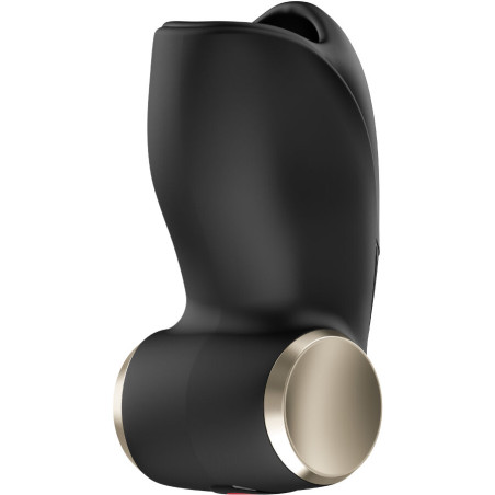 FUN FACTORY COBRA LIBRE II MASTURBADOR VIBRADOR NEGRO