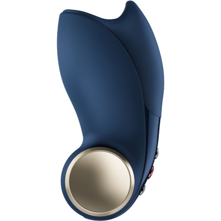 FUN FACTORY COBRA LIBRE II MASTURBADOR VIBRADOR AZUL OSCURO