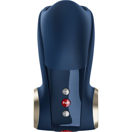 FUN FACTORY COBRA LIBRE II MASTURBADOR VIBRADOR AZUL OSCURO