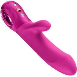 FUN FACTORY BI STRONIC EMBRACE CONEJO ESTIMULADOR DE EMPUJE MAGENTA 2