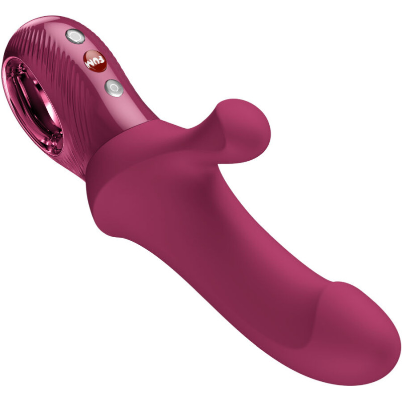 FUN FACTORY BI STRONIC CURVE CONEJO ESTIMULADOR DE EMPUJE BURDEOS