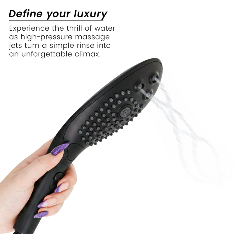 WOMANIZER WAVE CABEZAL DE DUCHA ESTIMULADOR DE CLITORIS NEGRO