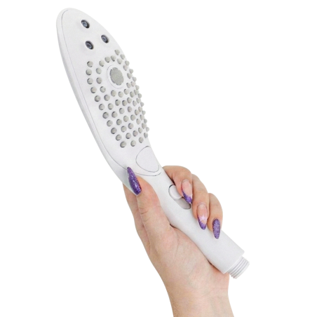 WOMANIZER WAVE CABEZAL DE DUCHA ESTIMULADOR DE CLITORIS BLANCO