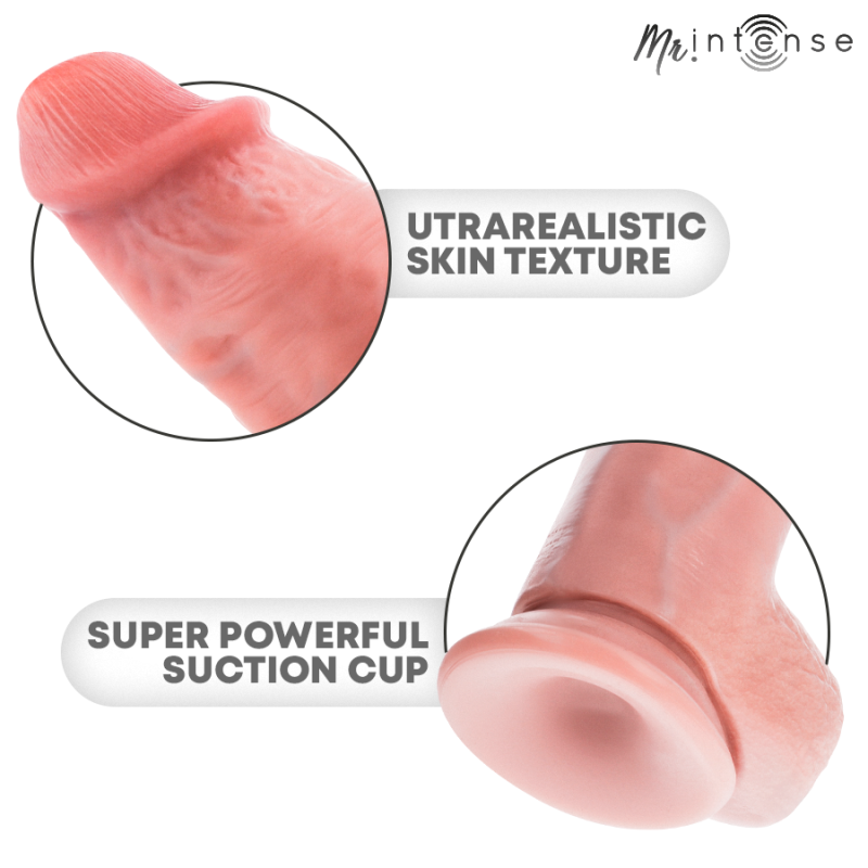 MR INTENSE SMALL SPENCER DILDO SILICONA 19 CM O 45 CM