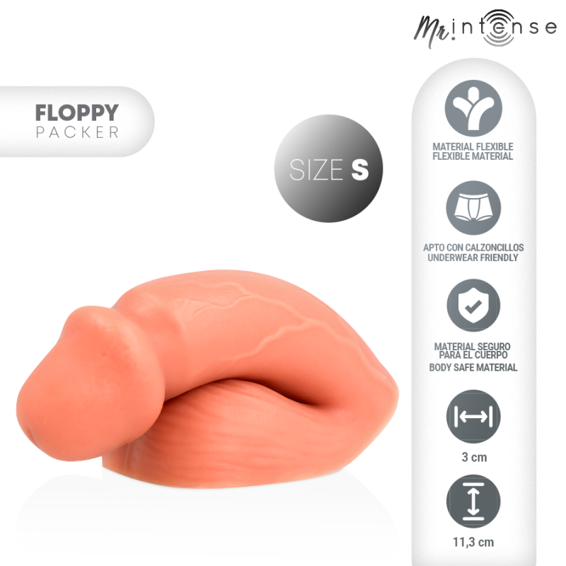 MR INTENSE FLOPPY TALLA S PACKER REALISTICO