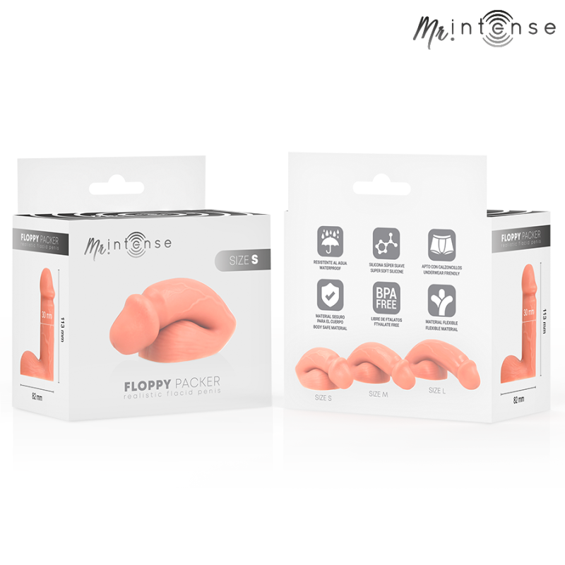 MR INTENSE FLOPPY TALLA S PACKER REALISTICO