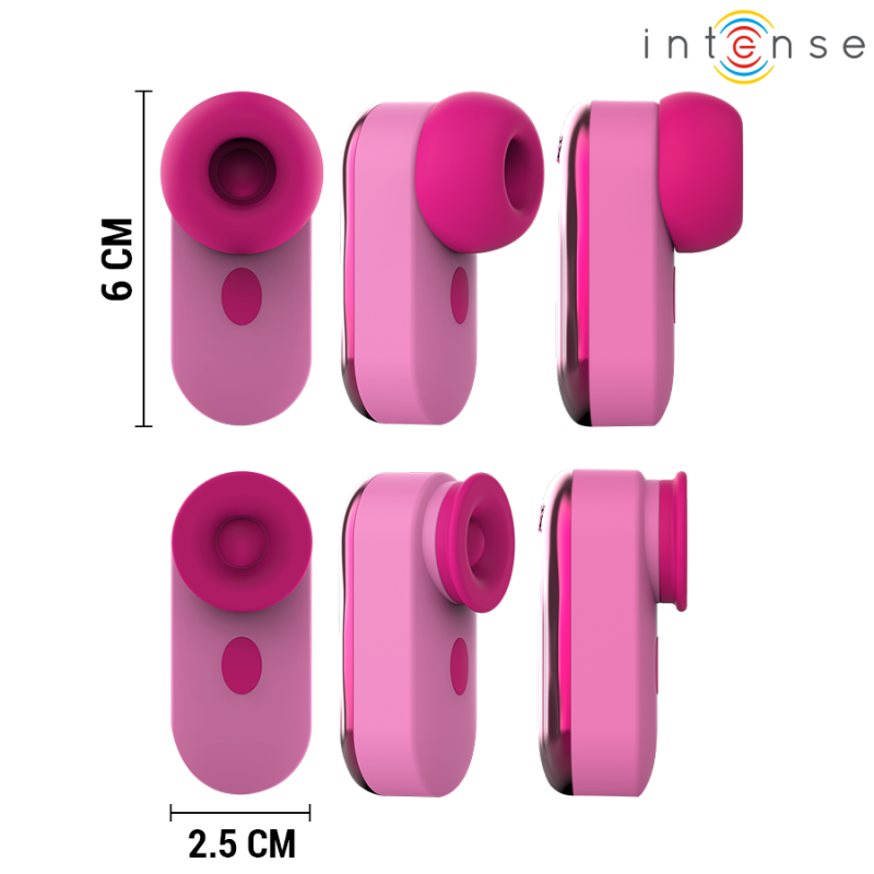INTENSE SABRINA TRAVEL SET ESTIMULADOR DE CLITORIS ROSA