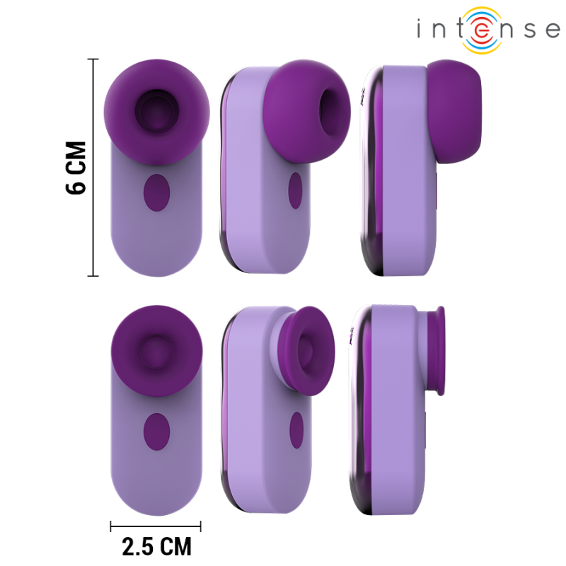 INTENSE SABRINA TRAVEL SET ESTIMULADOR DE CLITORIS VIOLETA