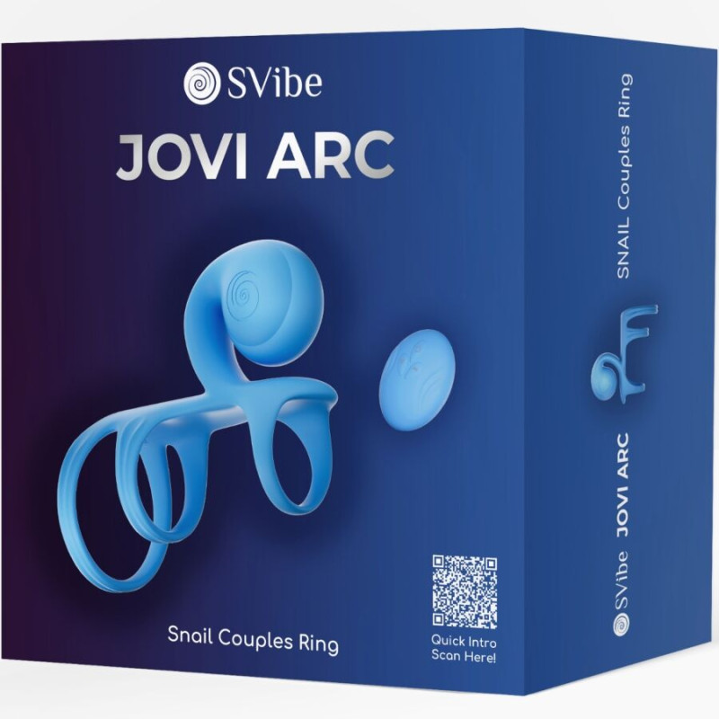SNAIL VIBE JOVI ARC ANILLO DE PAREJA CONTROL REMOTO AZUL
