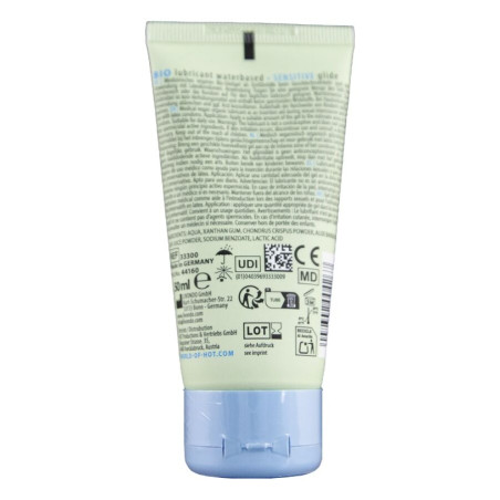 HOT BIO LUBRICANT LUBRICANTE BIO BASE AGUA SENSIBLE 50 ML