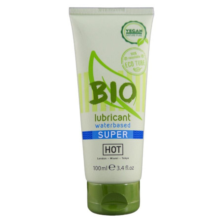 HOT BIO LUBRICANT LUBRICANTE BIO BASE AGUA SUPERGLIDE 100 ML