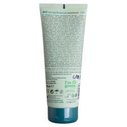 HOT BIO MASSAGE LUBRICANTE BASE AGUA 2 EN 1 200 ML 2