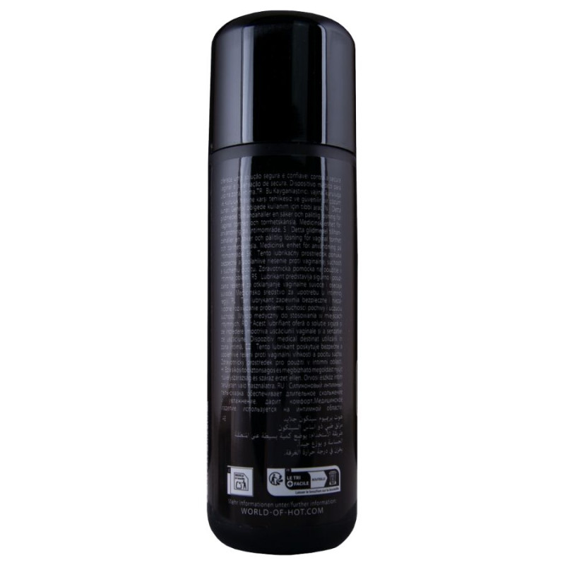 HOT PREMIUM SILICONE GLIDE LUBRICANTE BASE SILICONA 200 ML