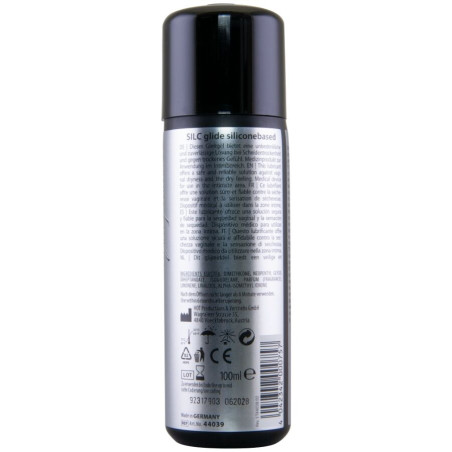 HOT SILC GLIDE LUBRICANTE BASE SILICONA 100 ML