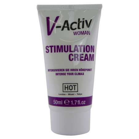 HOT V ACTIV CREMA ESTIMULANTE PARA MUJER 50 ML