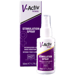 HOT V ACTIV SPRAY ESTIMULANTE PARA MUJER 50 ML