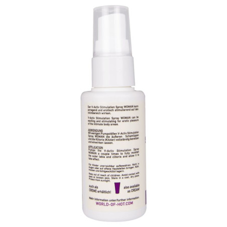HOT V ACTIV SPRAY ESTIMULANTE PARA MUJER 50 ML
