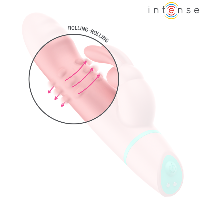 INTENSE ALVIN ESTIMULADOR RABBIT VIBRADOR ROLLING OSCILANTE