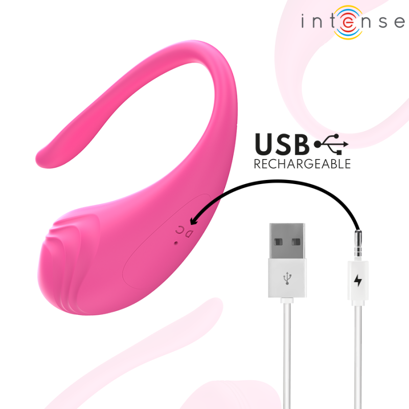 INTENSE OLIVIA HUEVO VIBRADOR ROSA CONTROL REMOTO