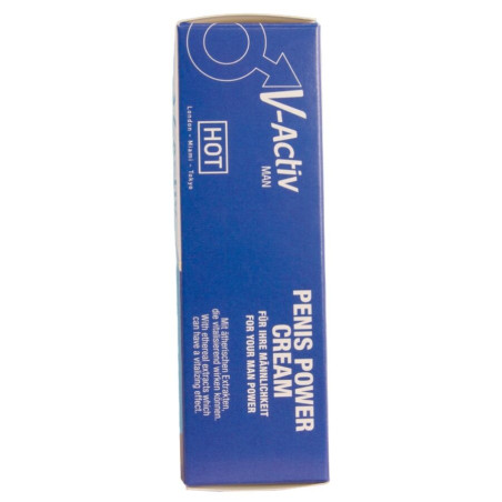 HOT V ACTIV PENIS POWER CREMA PARA HOMBRE 50 ML