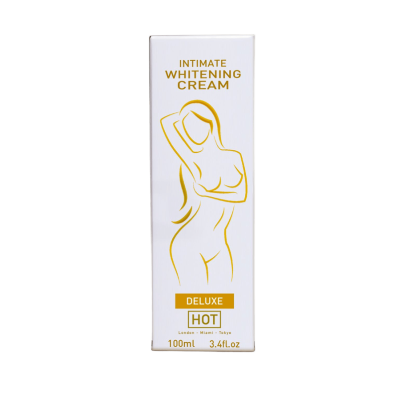 HOT CREMA BLANQUEADORA INTIMA DELUXE 100 ML