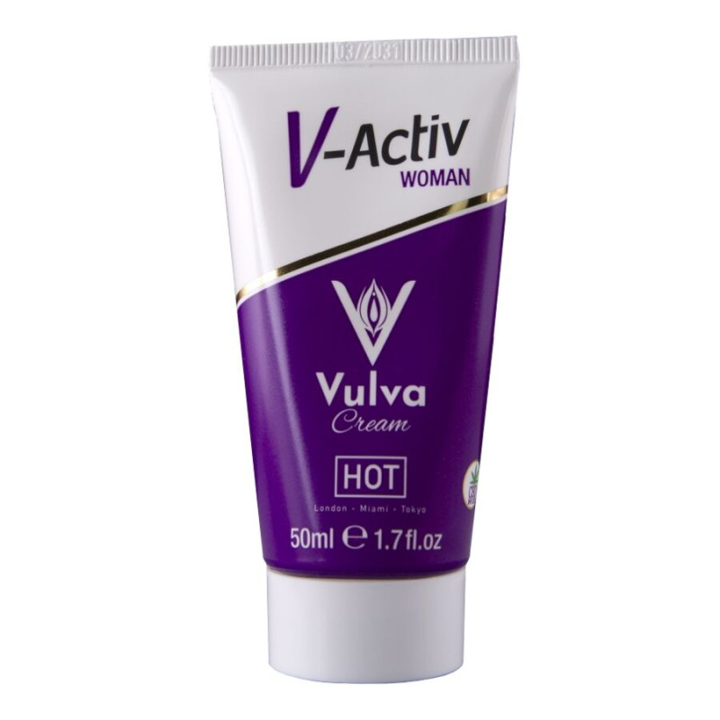 HOT CREMA PARA VULVA CON CBD 50 ML