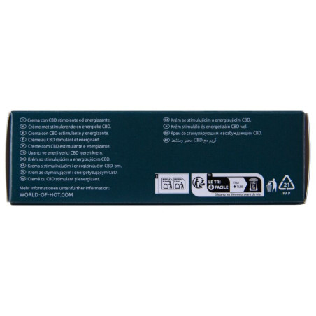 HOT CREMA DE MASTURBACION CON CBD UNISEX 100 ML