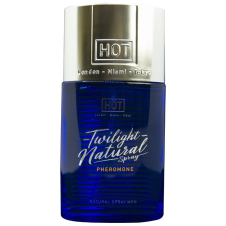 HOT TWILIGHT SPRAY NATURAL CON FEROMONAS HOMBRE 50 ML