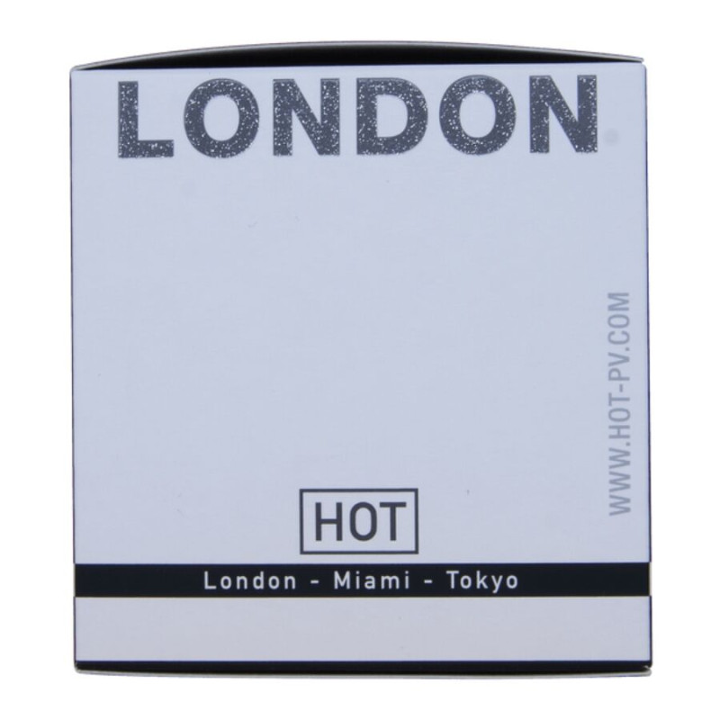 HOT PERFUME CON FEROMONAS LONDON MYSTERIOUS HOMBRE 30 ML