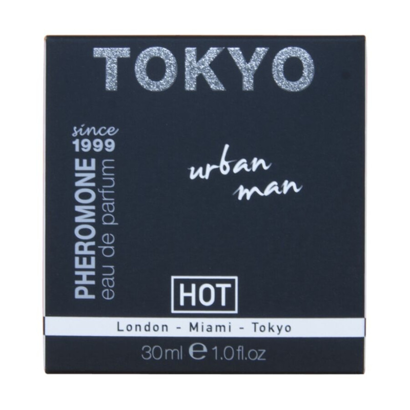 HOT PERFUME CON FEROMONAS TOKYO URBAN HOMBRE 30 ML
