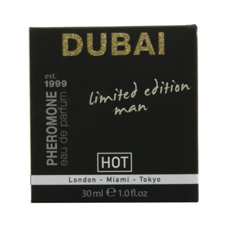 HOT PHEROMONE PERFUME DUBAI EDICION LIMITADA HOMBRE 30 ML