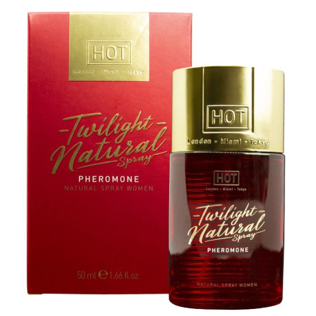 HOT TWILIGHT NATURAL CON FEROMONAS MUJER 50 ML