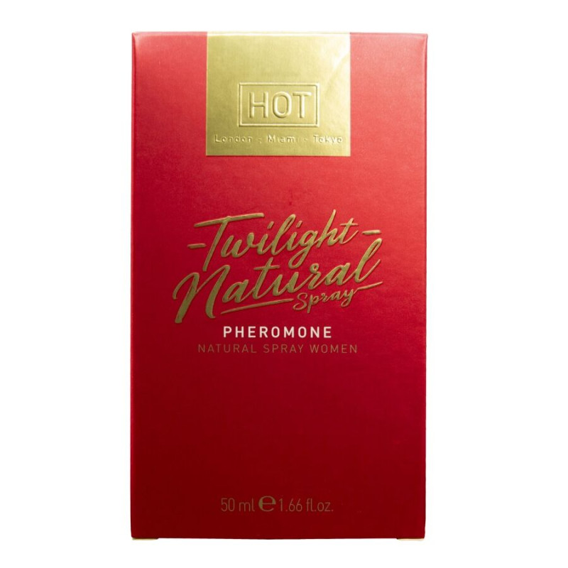 HOT TWILIGHT NATURAL CON FEROMONAS MUJER 50 ML