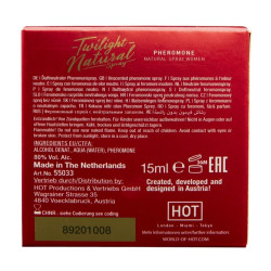HOT TWILIGHT NATURAL CON FEROMONAS MUJER 15 ML 2