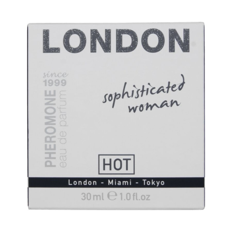 HOT PERFUME CON FEROMONAS LONDON SOPHISTICATED MUJER 30 ML