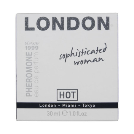 HOT PERFUME CON FEROMONAS LONDON SOPHISTICATED MUJER 30 ML