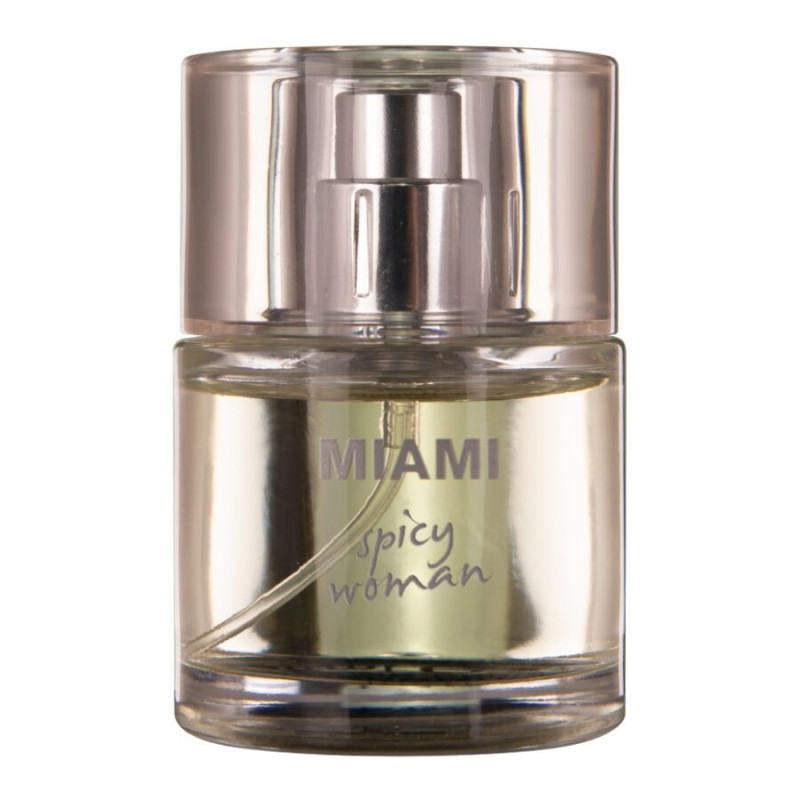 HOT PERFUME CON FEROMONAS MIAMI SPICY MUJER 30 ML