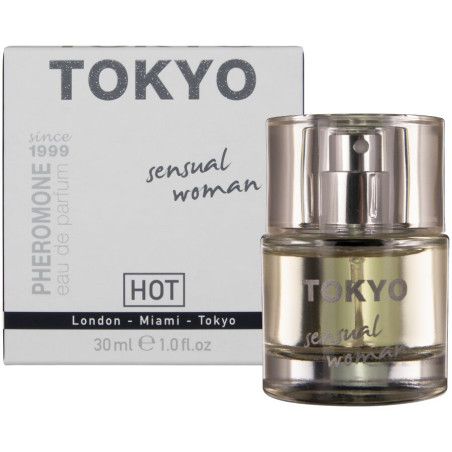 HOT PERFUME CON FEROMONAS TOKYO SENSUAL MUJER 30 ML