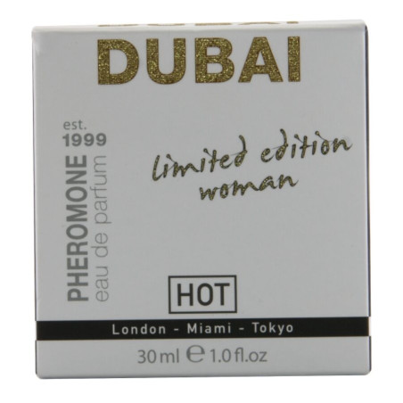 HOT PERFUME CON FEROMONAS DUBAI EDICION LIMITADA MUJER 30 ML