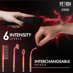 FETISH SUBMISSIVE VIBRADOR WAND ELECTROESTIMULACION ALTA FRECUENCIA 2